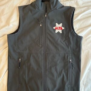 RARE ALTA ski resort Men’s Black Softshell Vest